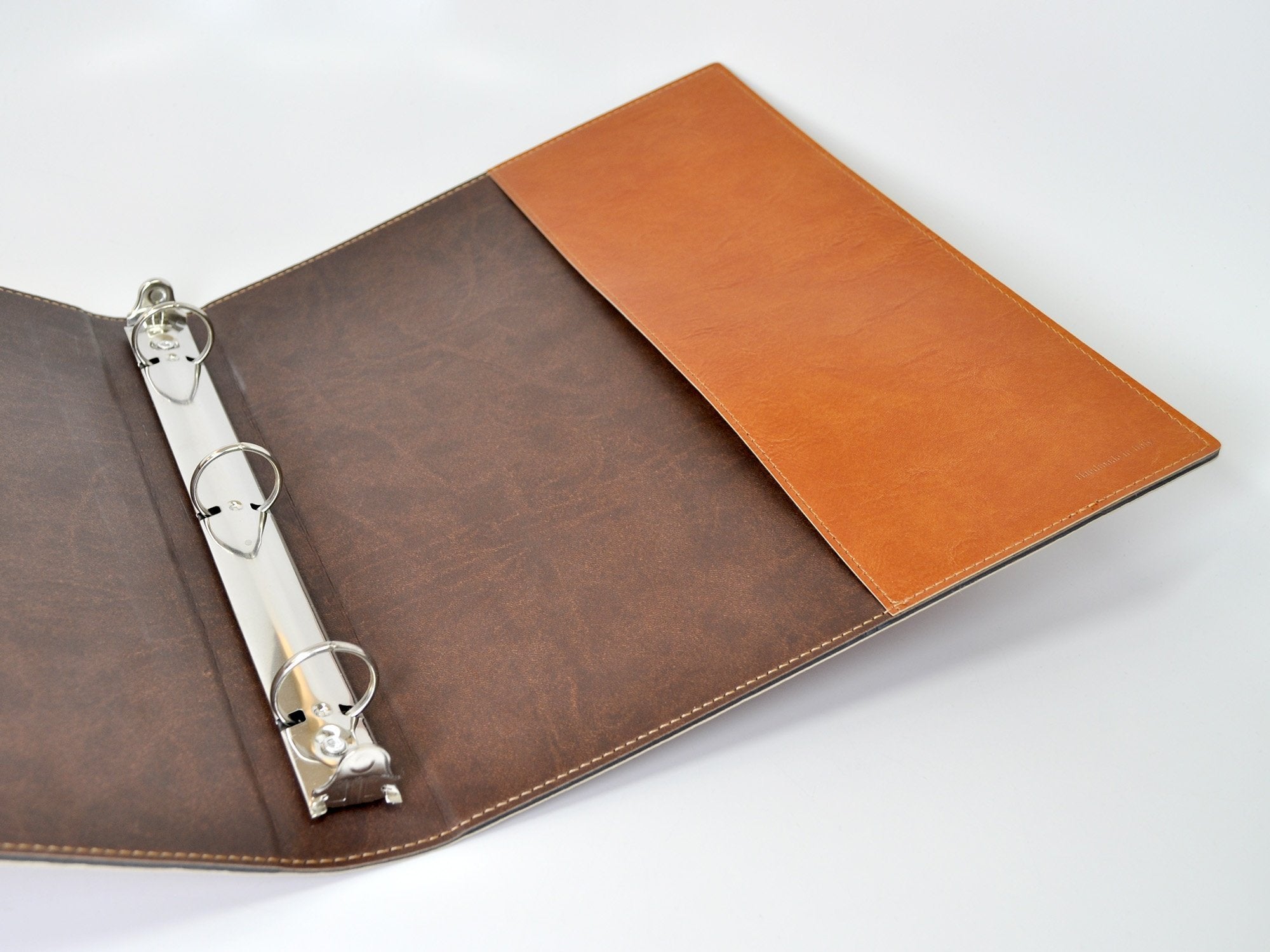 Leather Binder Personalized, Leather Binder 3 Ring, Leather Binder