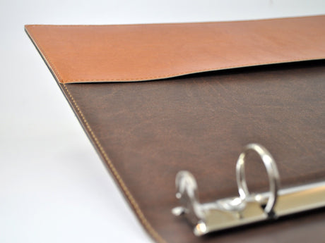 Chelsea Italian Leather 3 Ring Binder