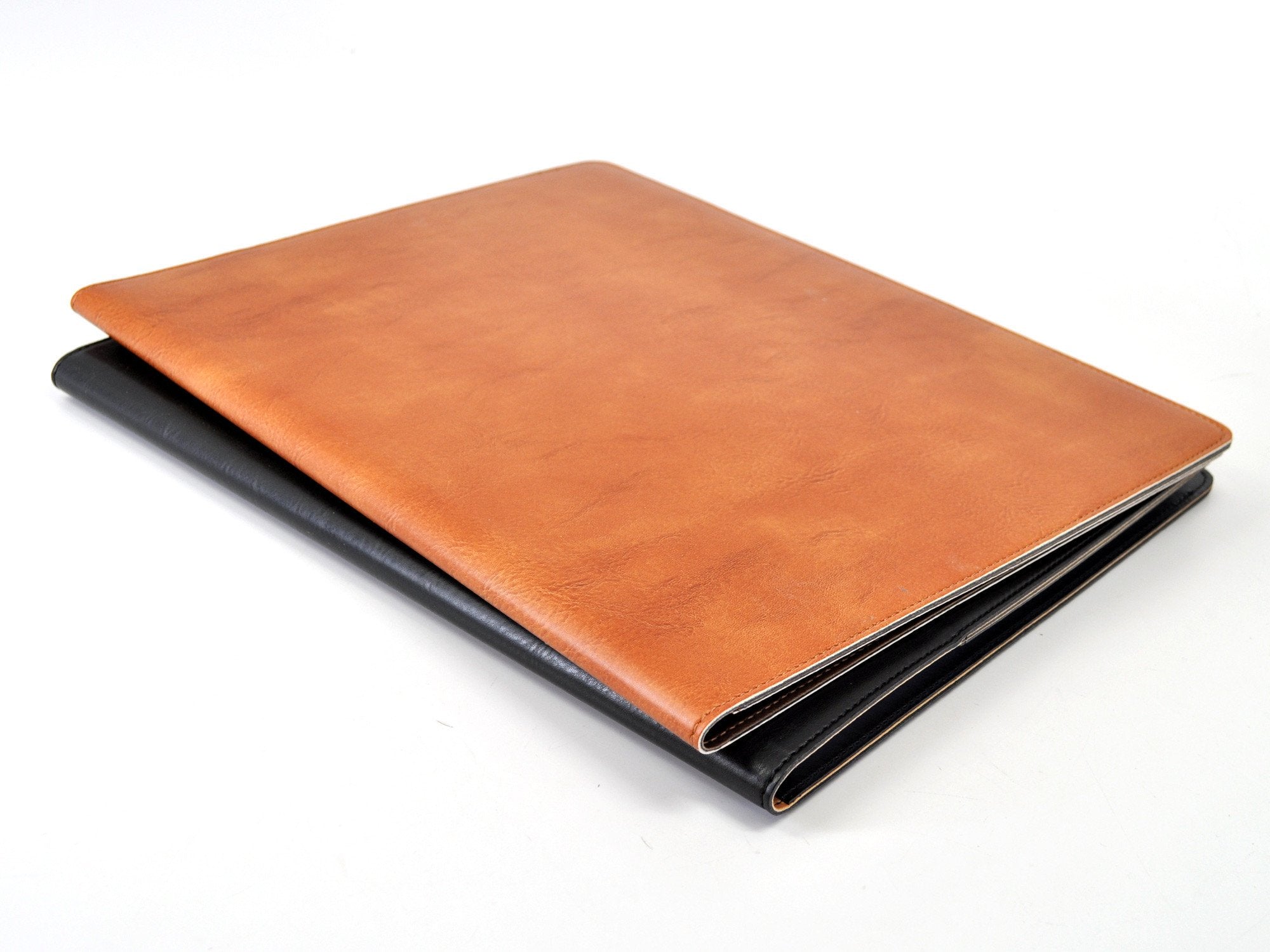 Personalized Leather Portfolio 4 Ring Binder Portfolio 