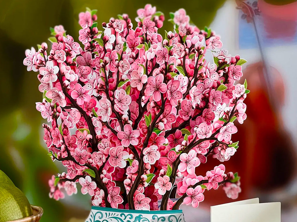Cherry Blossom Pop Up Greeting Bouquet