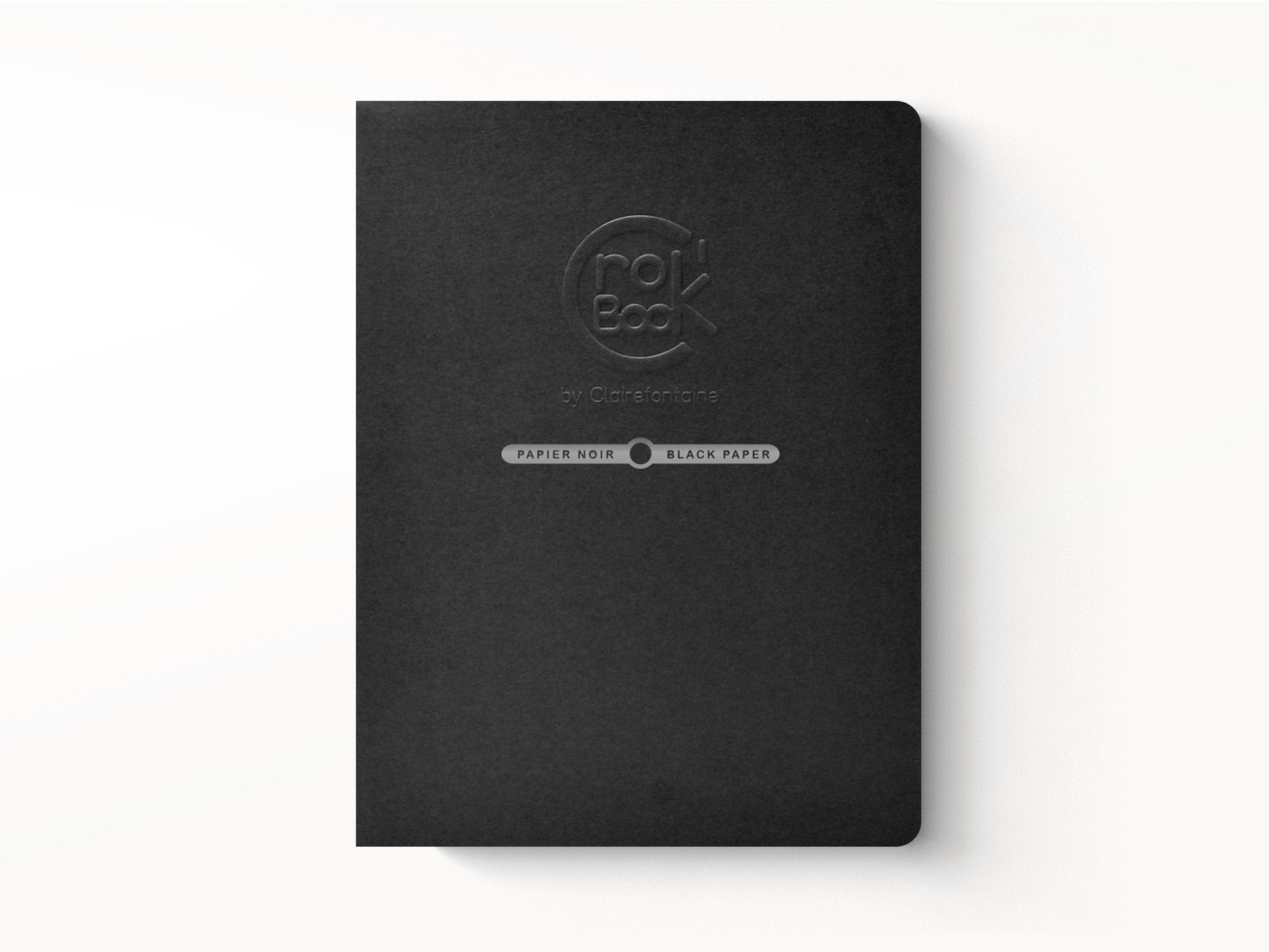 Clairefontaine Crok' Book Sketch Notebook - Black Paper - Blank Sheets A4