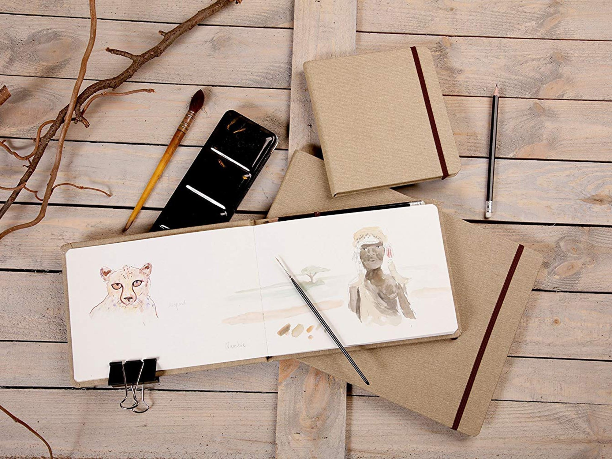 Clairefontaine CrokBook Black Paper Sketchbook – Jenni Bick Custom