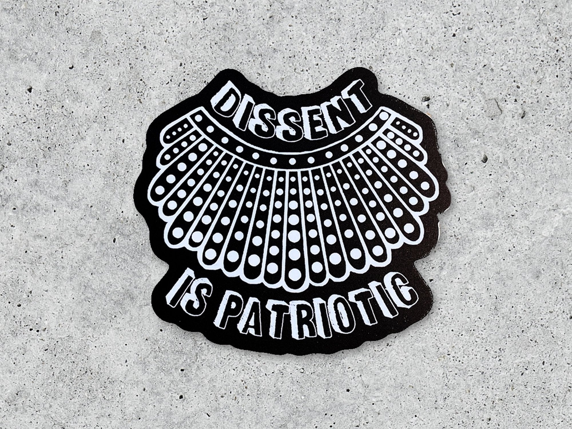Dissent is Patriotic Sticker – Jenni Bick Custom Journals