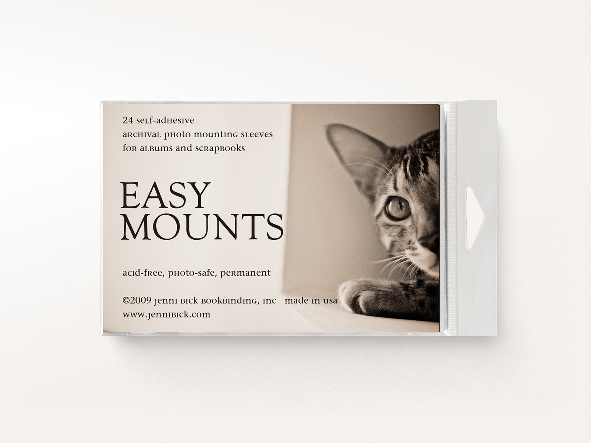 Easy Mount Self Adhesive Photo Sleeves
