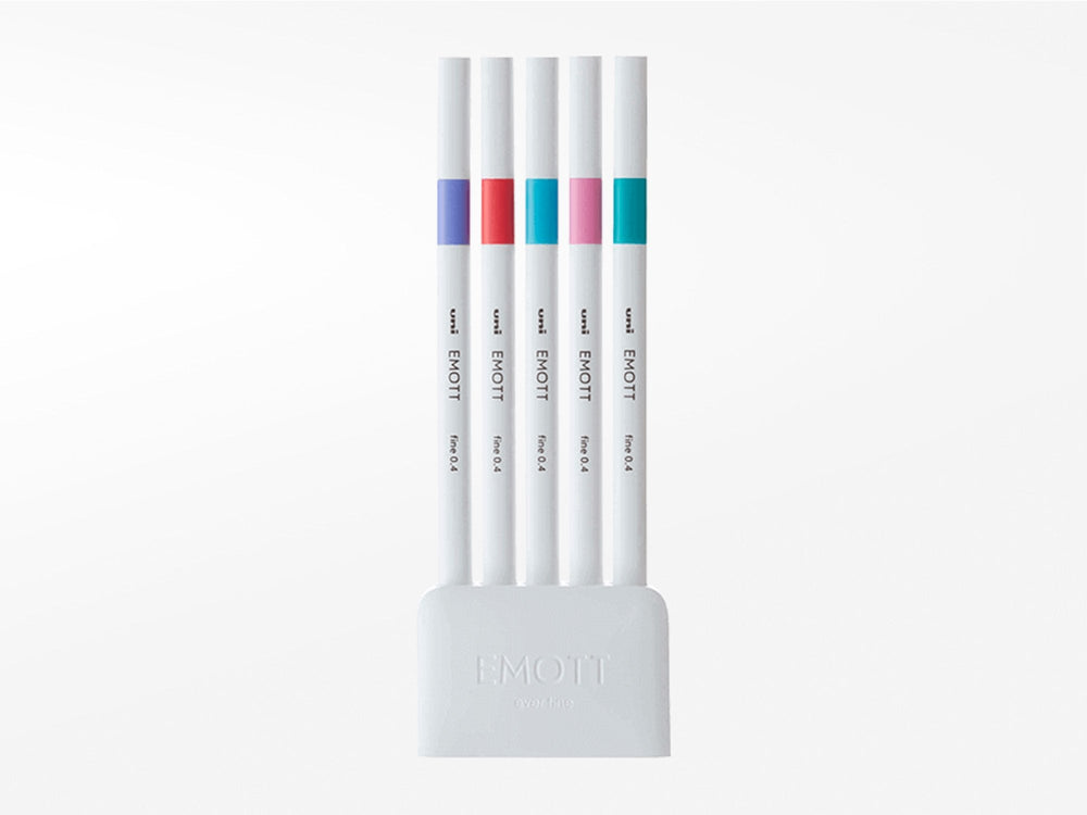 Emott Ever Fine Color Liners Set of 5 - Candy Pop Colors