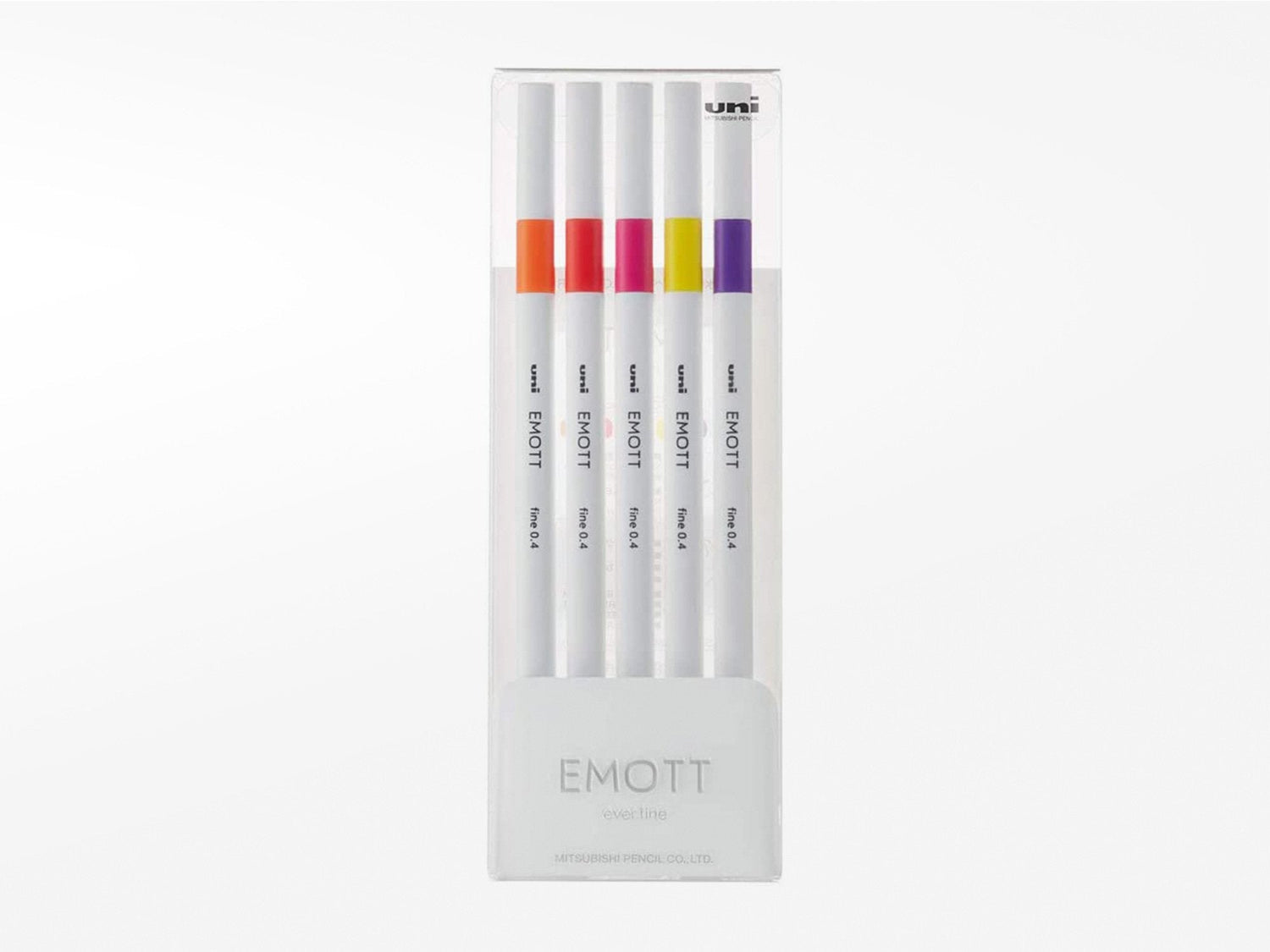 Emott Ever Fine Color Liners Set of 5 - Passion Colors