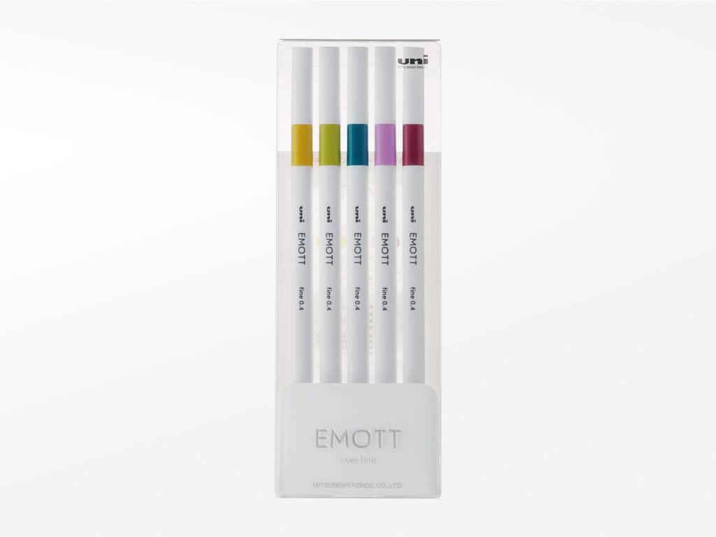 Emott Ever Fine Color Liners Set of 5 - Retro Colors