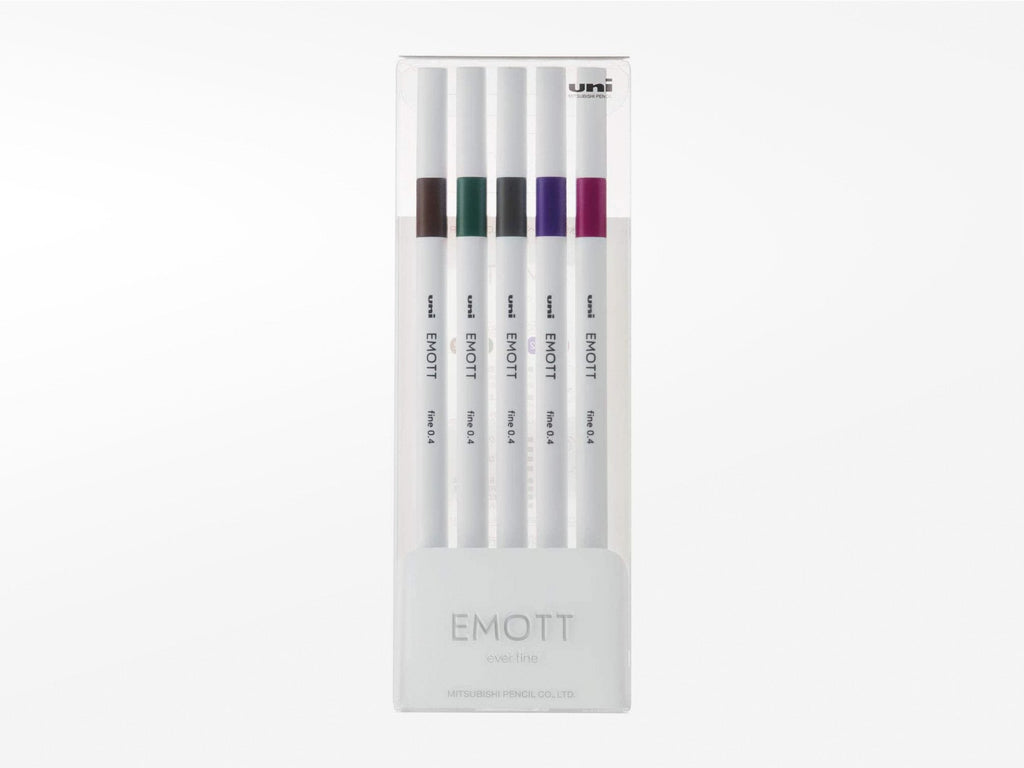 Emott Ever Fine Color Liners Set of 5 - Vintage Colors