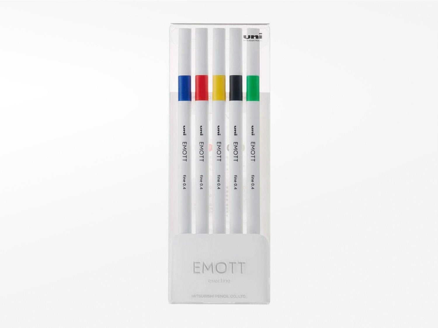 Emott Ever Fine Color Liners Set of 5 - Vivid Colors
