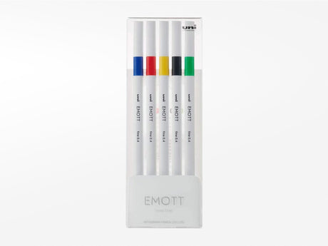 Emott Ever Fine Color Liners Set of 5 - Vivid Colors