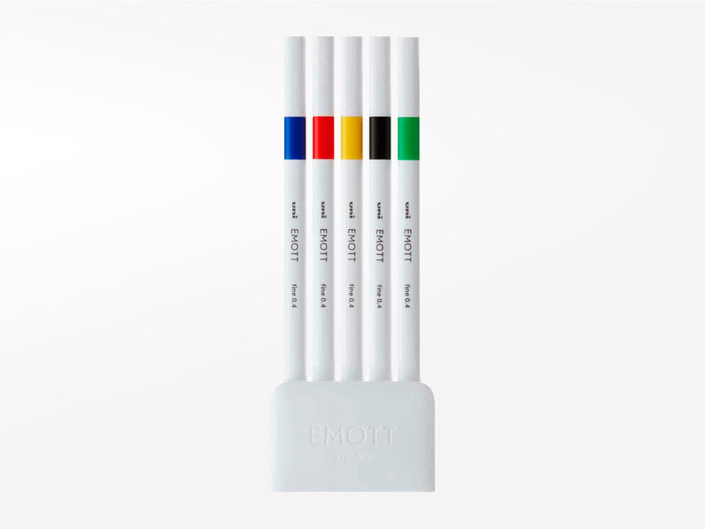 Emott Ever Fine Color Liners Set of 5 - Vivid Colors