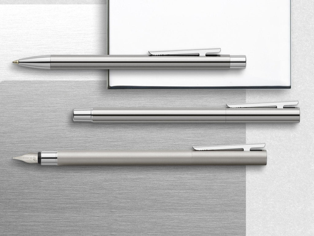 Faber Castell NEO SLIM MATTE STAINLESS STEEL Collection
