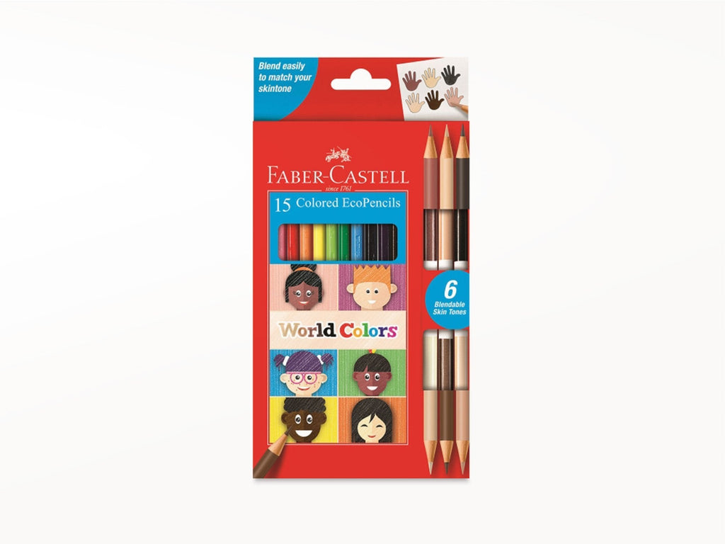 Faber Castell World Colors EcoPencil Colored Pencil Sets