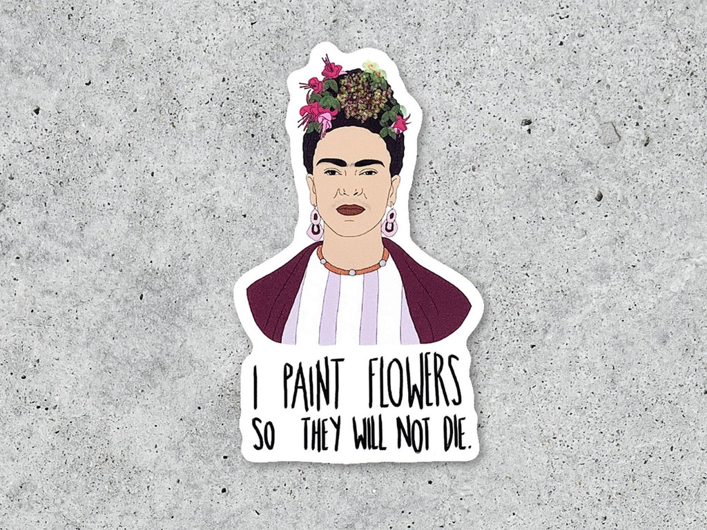 Frida Kahlo Vinyl Sticker