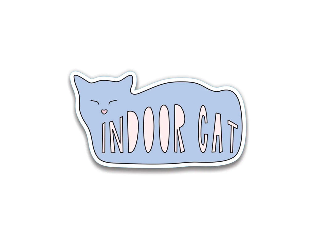 Indoor Cat Sticker