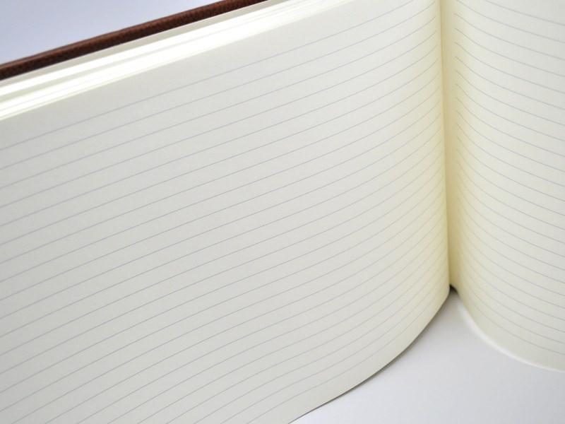 White Italian Leather Guest Book – Jenni Bick Custom Journals