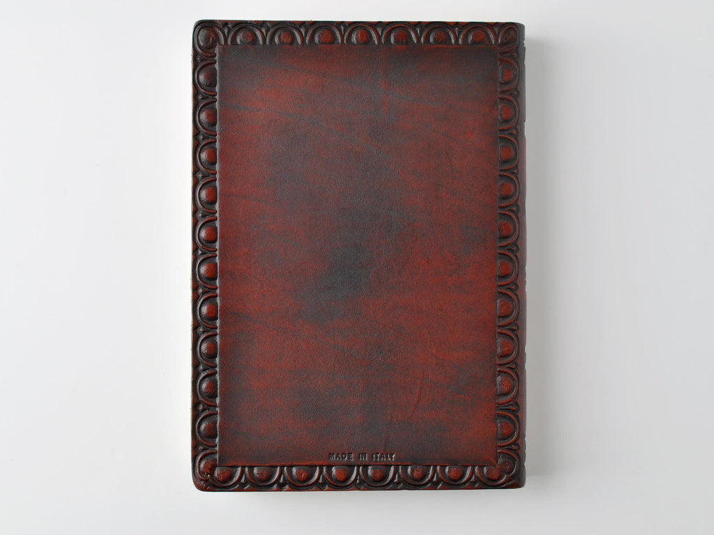 Jumbo Giglio Italian Leather Journal