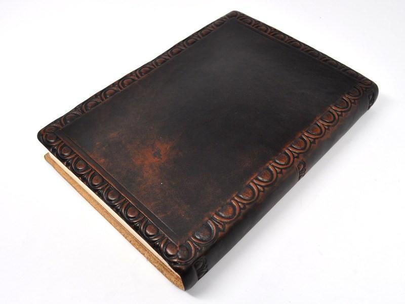 Jumbo Nettuno Leather Journal