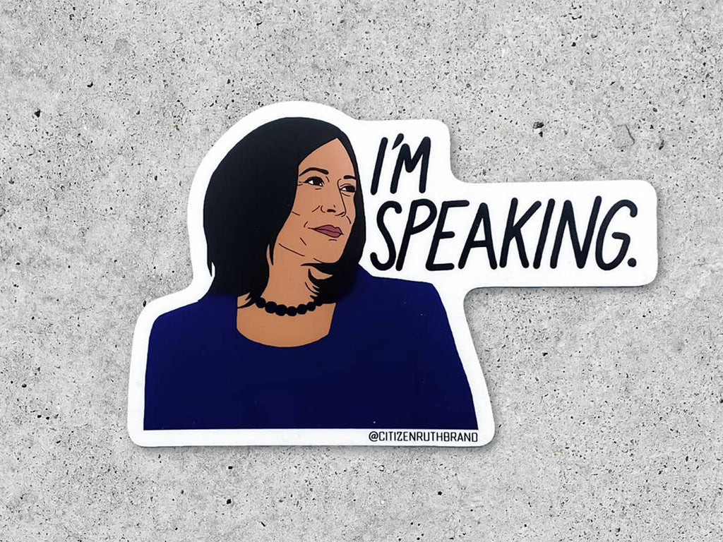 Kamala Harris I'm Speaking Sticker