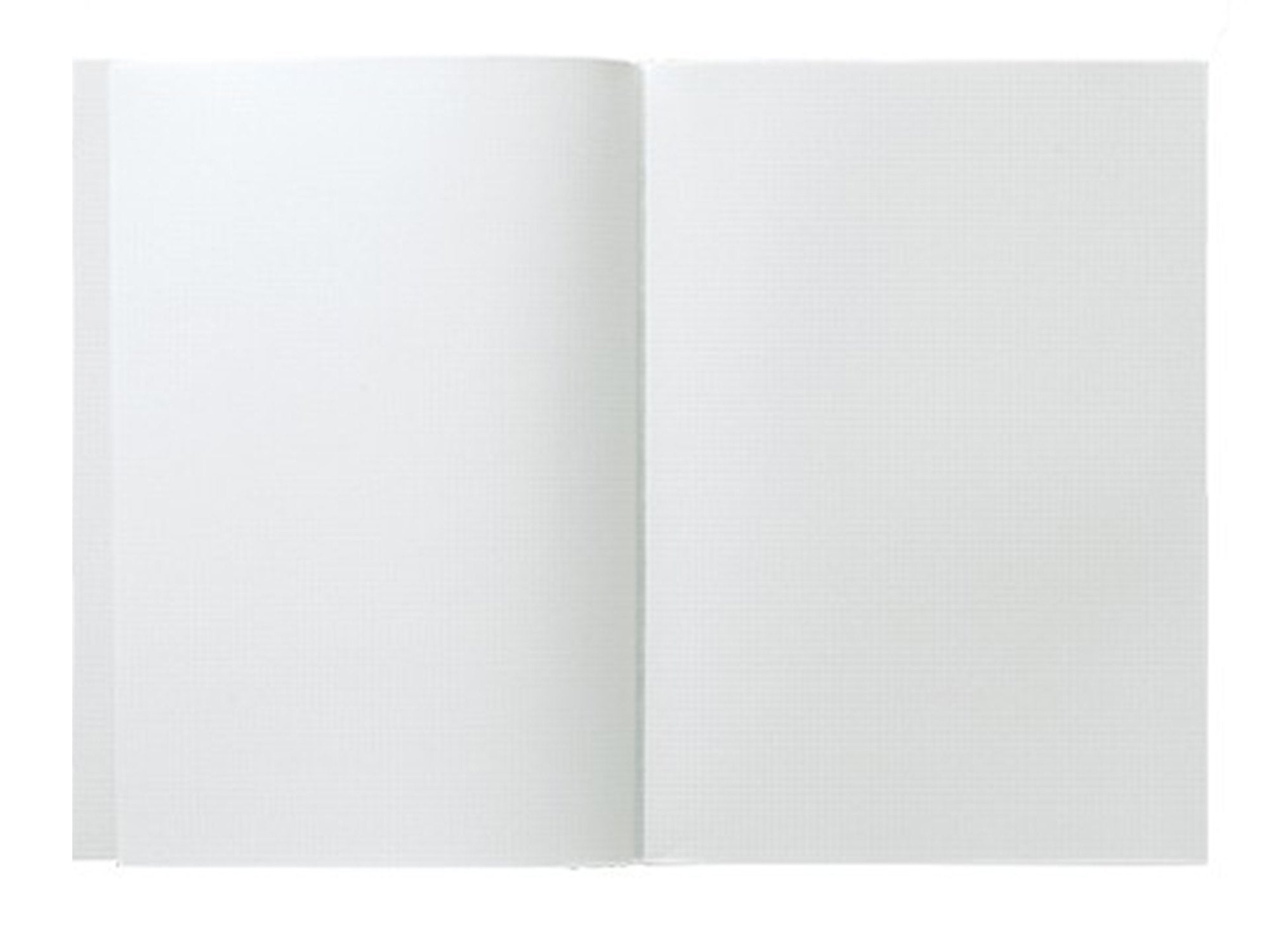 Kleid Tiny Grid Notes Notebook - B6 - 2 mm Graph - White - Cream Paper