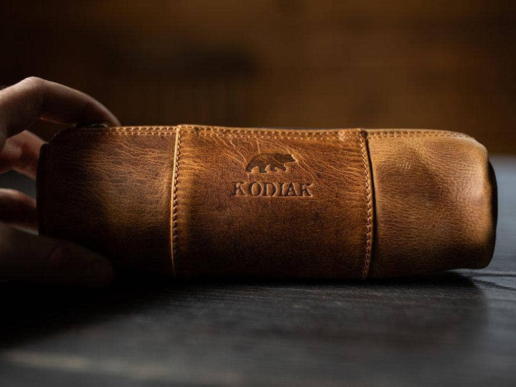 Kodiak Leather Pencil Case