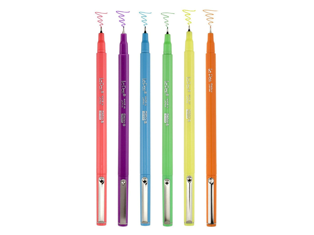 Le Pen Neon Colors - Set of 6 Pens