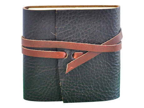 Leather Wrap Sticky Note Pad