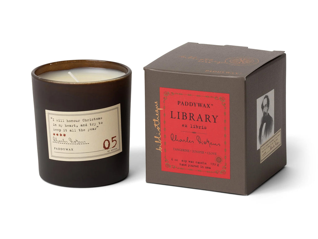 Library Scented Candle - Charles Dickens