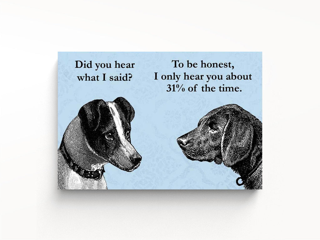 Listening Dogs Magnet