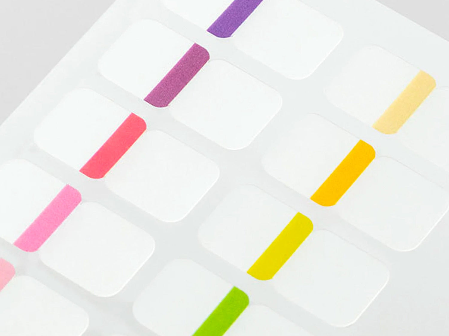 Midori Index Label Chiratto 24 Colors Vivid