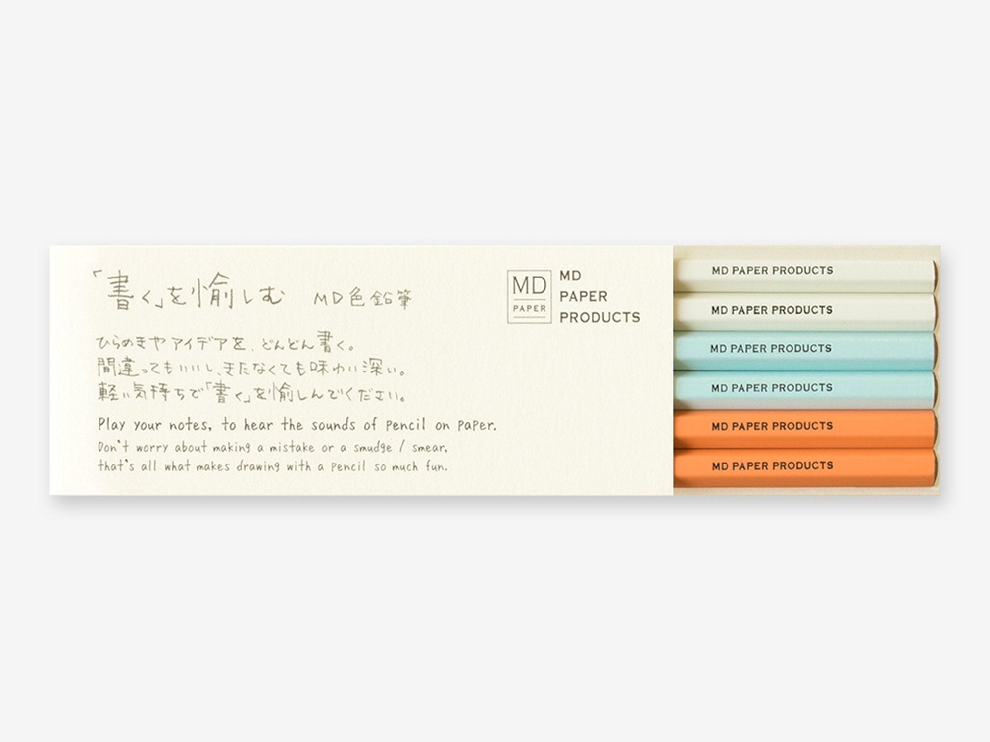 その他 midori Midori MD Color Pencils 6 Piece Set – Jenni Bick Custom Journals