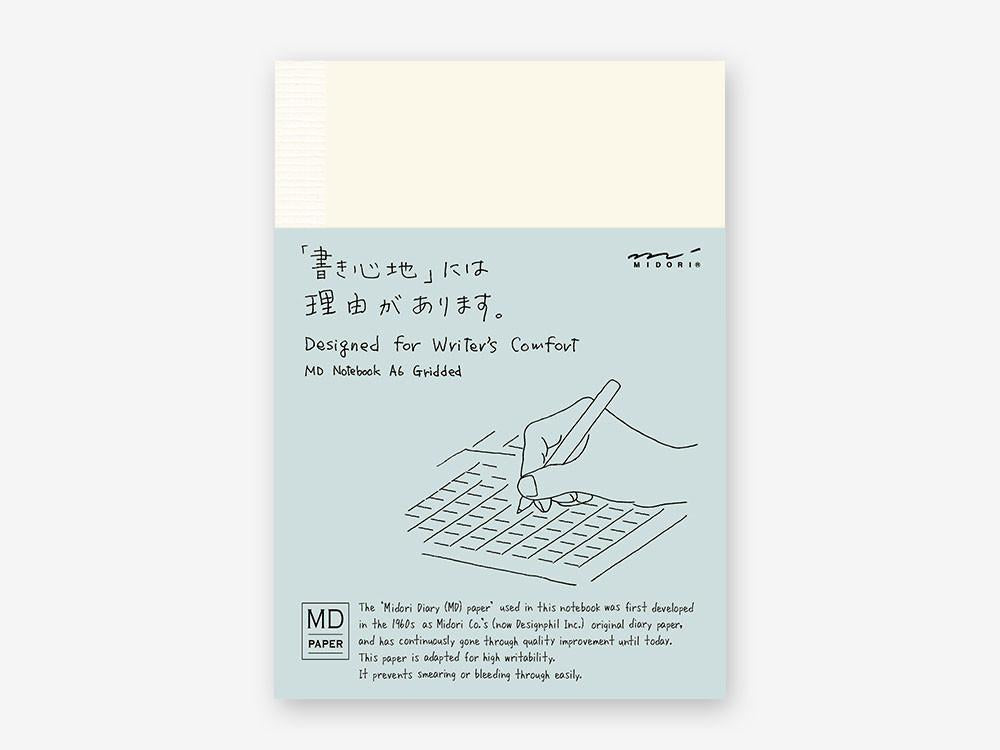 MIdori MD Notebook A6 Grid – Jenni Bick Custom Journals