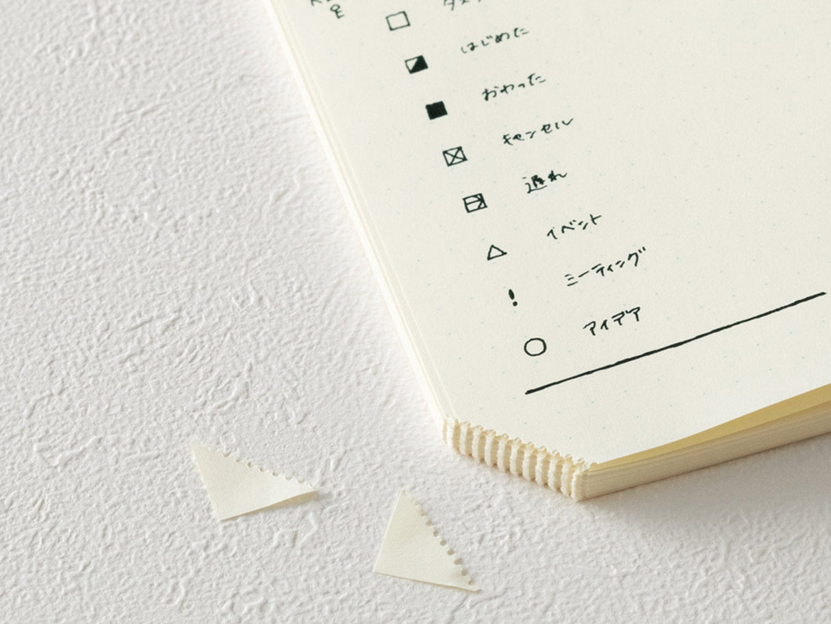 Midori MD Notebook Journal [A5] Codex 1 Day 1 Page Dot Grid
