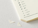 Midori MD Notebook Journal [A5] Codex 1 Day 1 Page Dot Grid