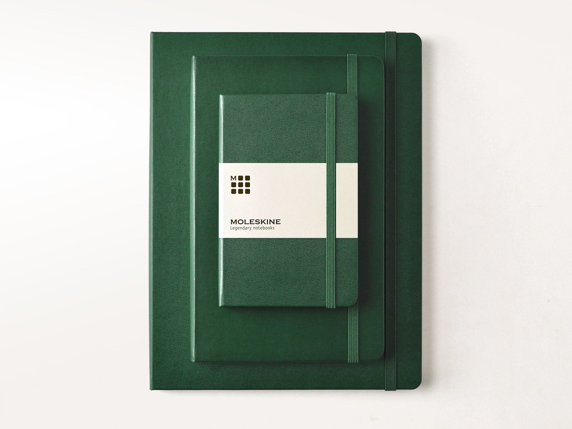 Moleskine Classic Notebook, Hard Cover, Large (5 x 8.25) Ruled/Lined, Myrtle Green