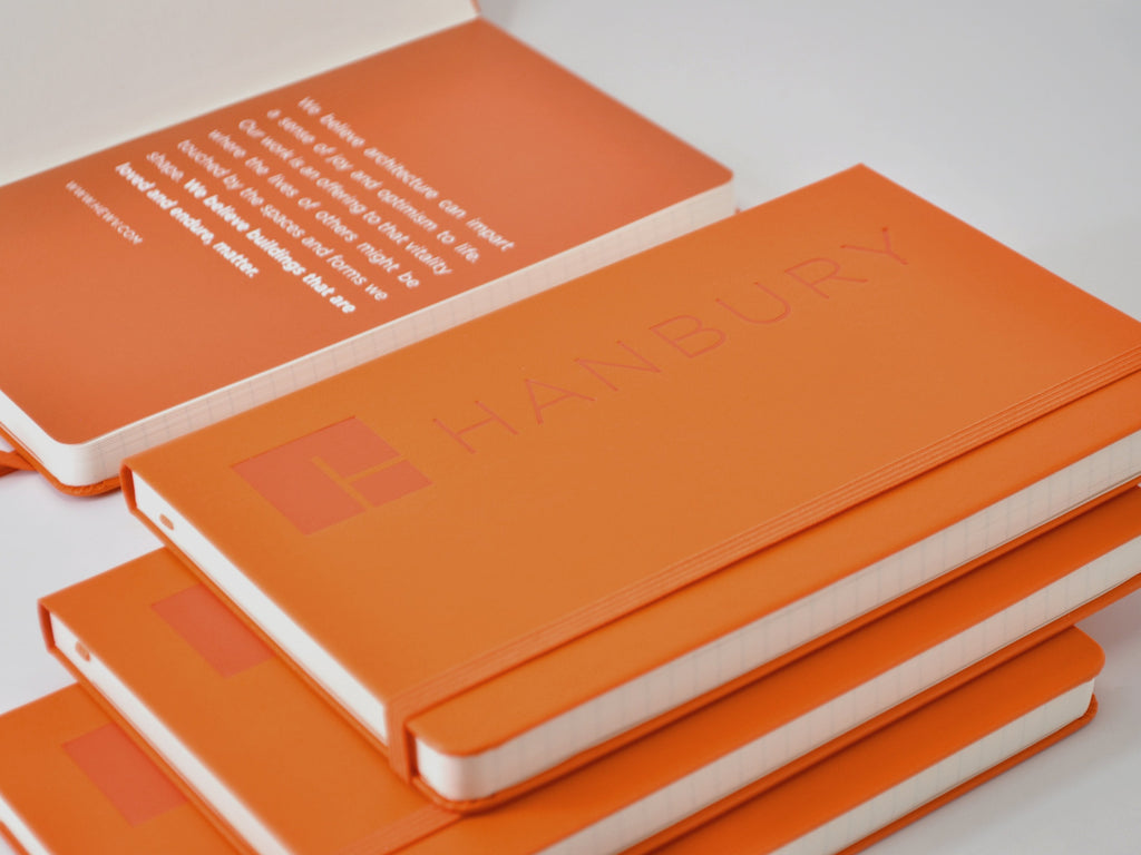 Moleskine Classic Hardcover Notebook - True Orange