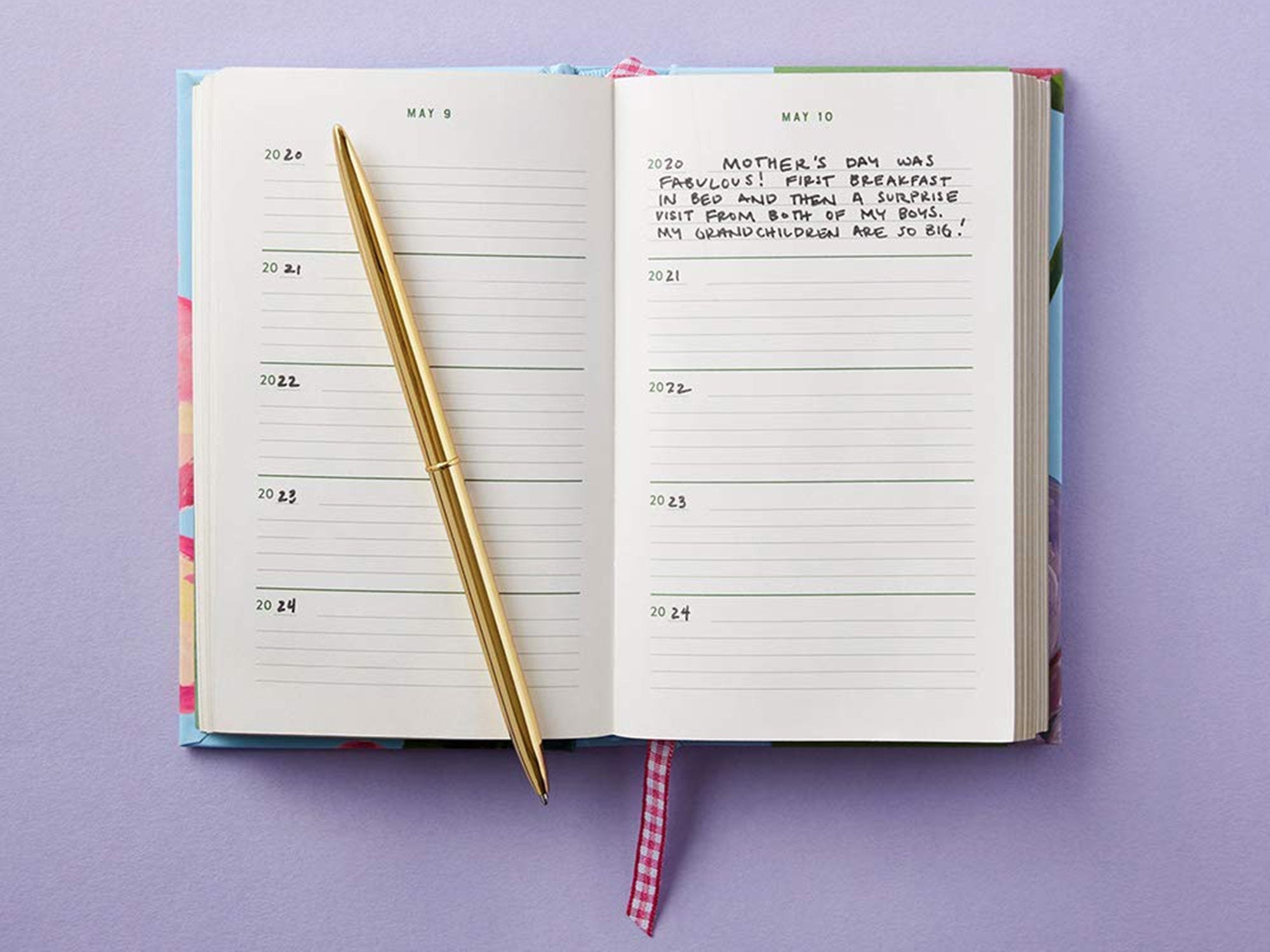 Mom’s One Line a Day: A Five-Year Memory Book – Jenni Bick Custom