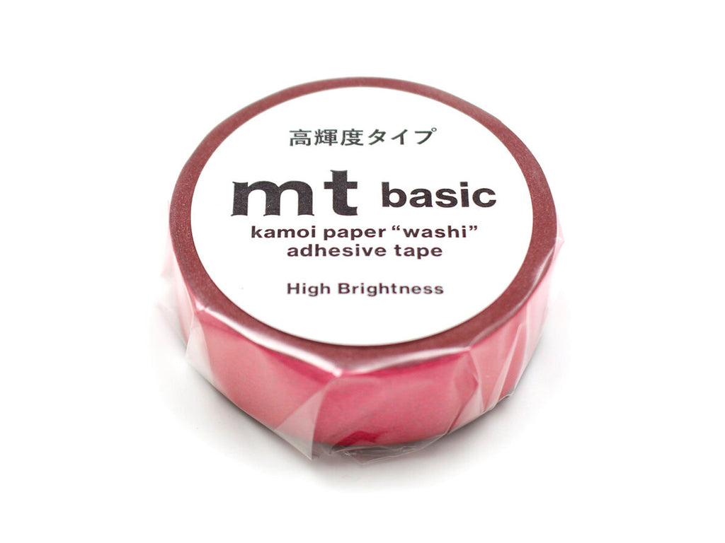 MT High Brightness Masking Tape - 15 mm Red