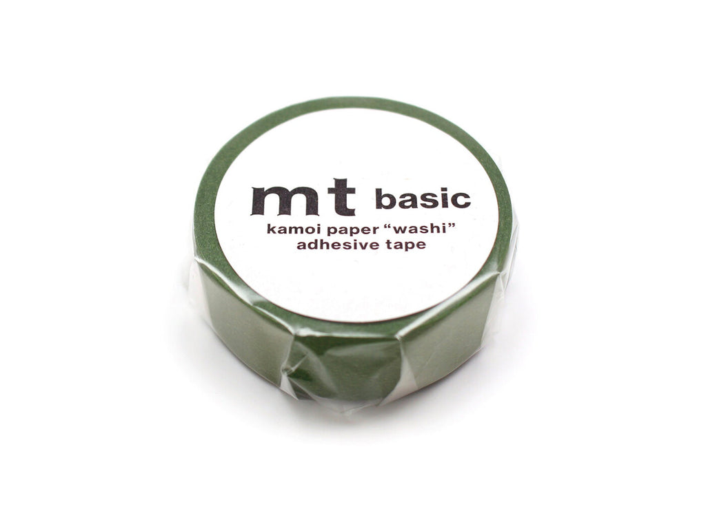 MT Masking Tape - 15 mm Matte Olive Green