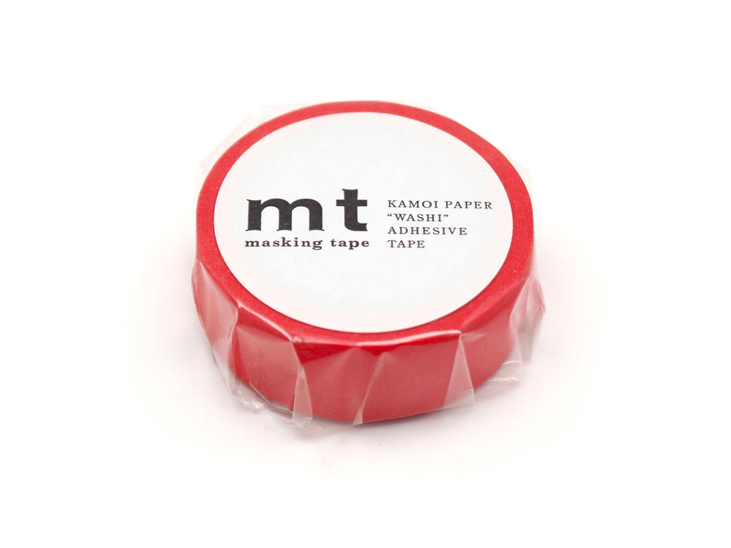MT Masking Tape - 15 mm Matte Red