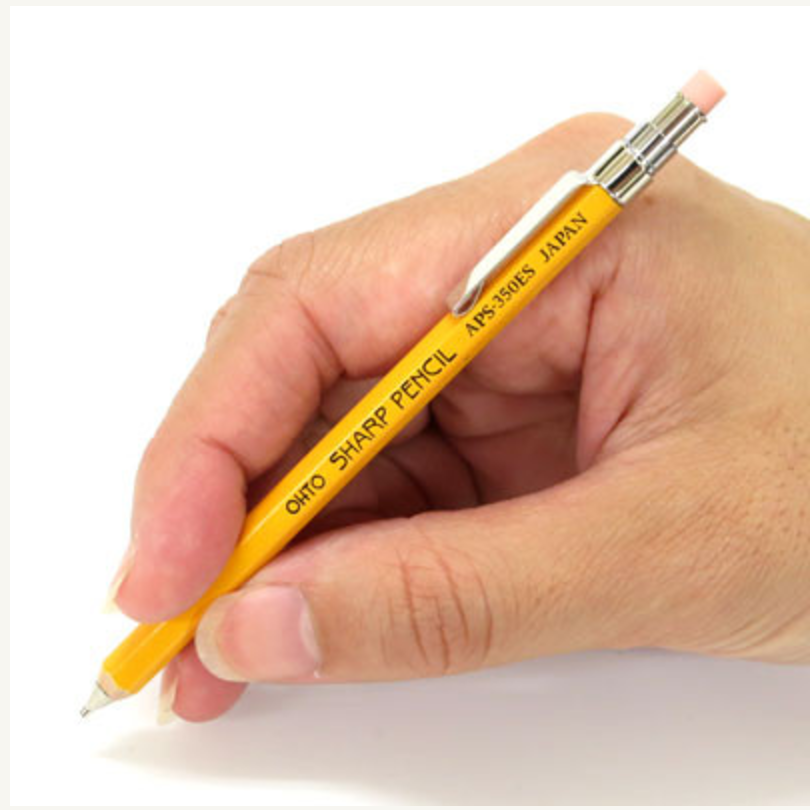 Ohto Short Mechanical Pencil With Clip