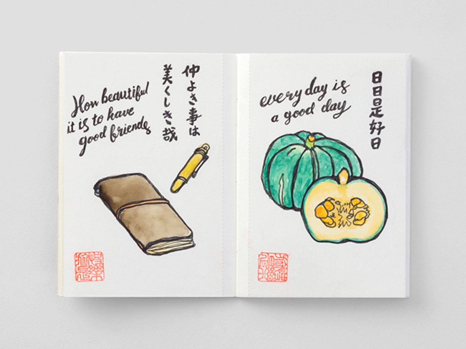 P15 Watercolor Paper Refill TRAVELER'S Notebook - Passport Size