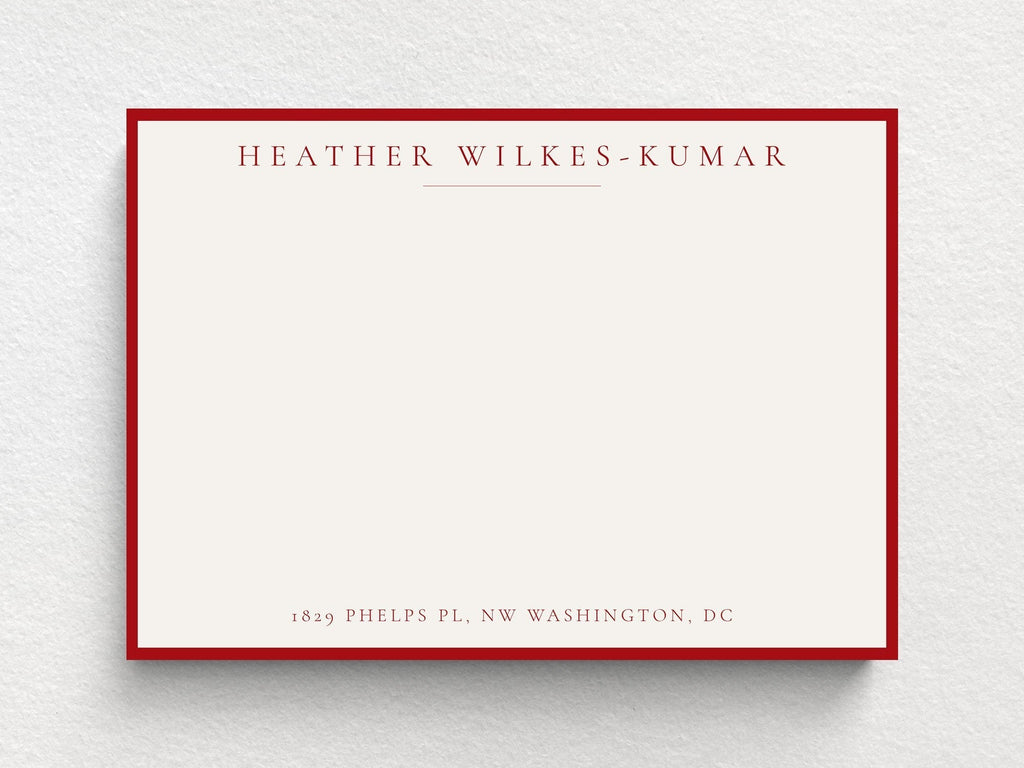 Personalized Stationery - Heather