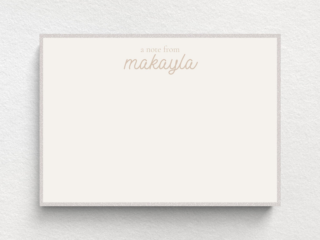 Personalized Stationery - Makayla