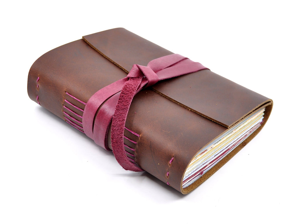 Pop Rocks One of a Kind Leather Journal