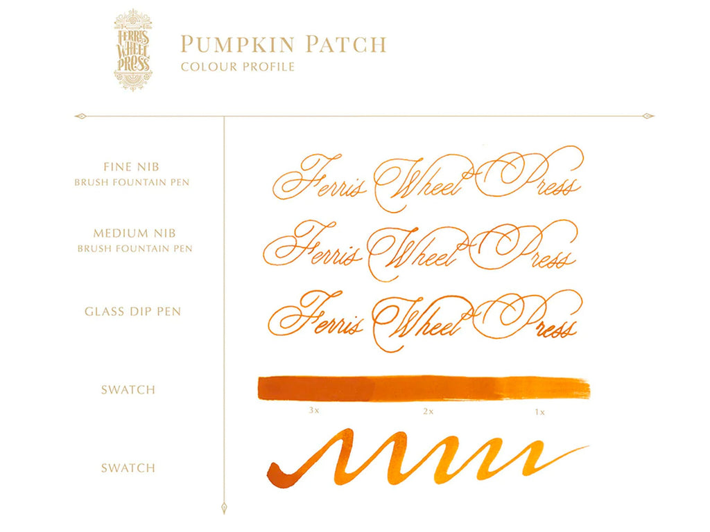 Pumpkin Patch Fountain Pen Ink