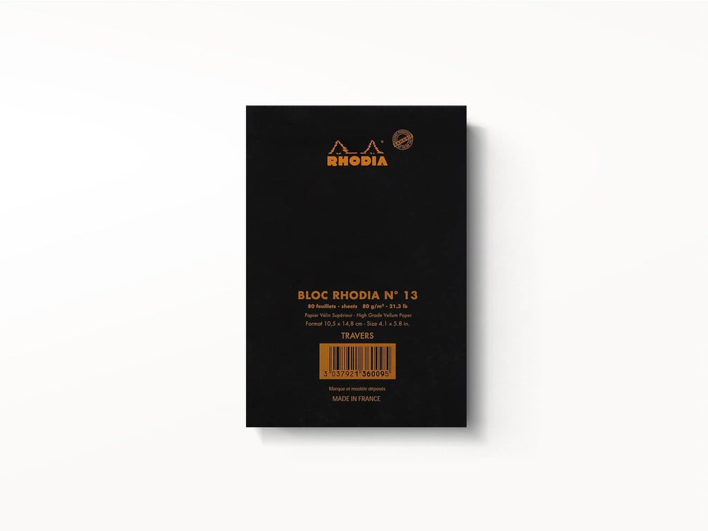 Rhodia Classic Notepad No 13 (4 x 6)