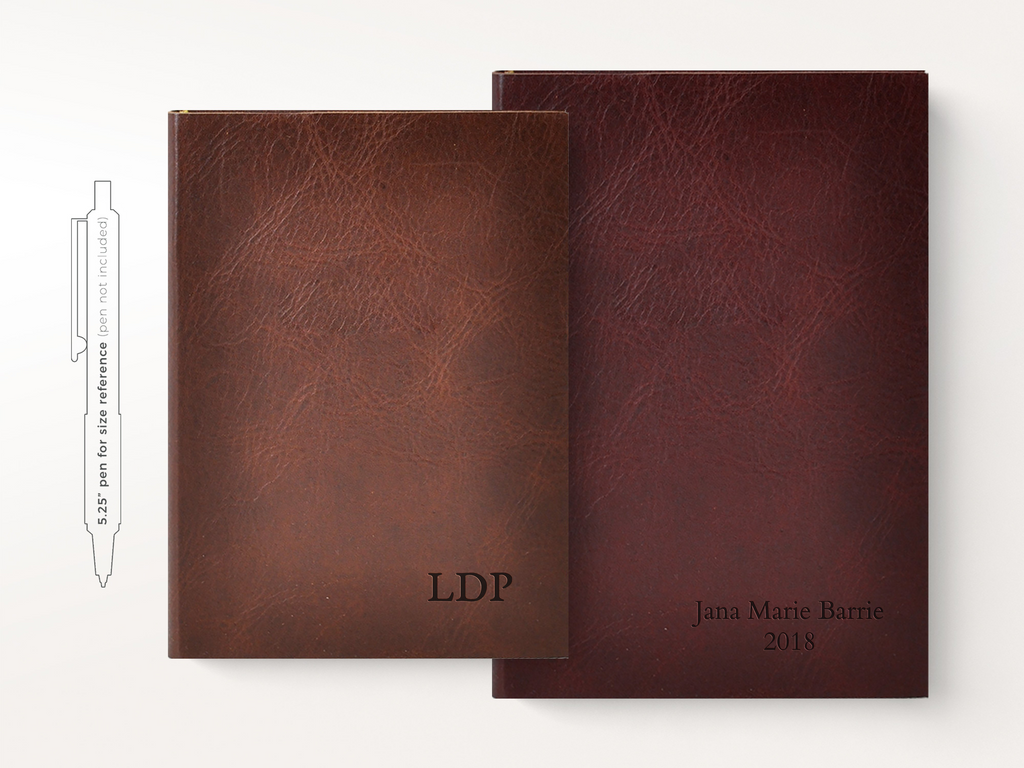 Rustic Leather Base Camp Journal