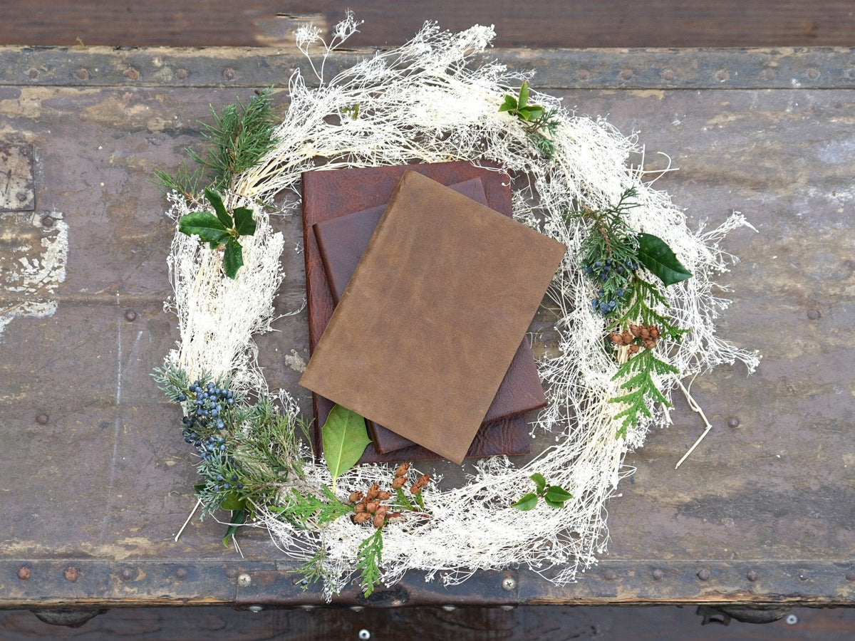 Rustic Field Journal Rustic Leather Base Camp Journal – Jenni Bick Custom Journals