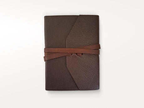 The Novelist Leather Journal with Lined Pages